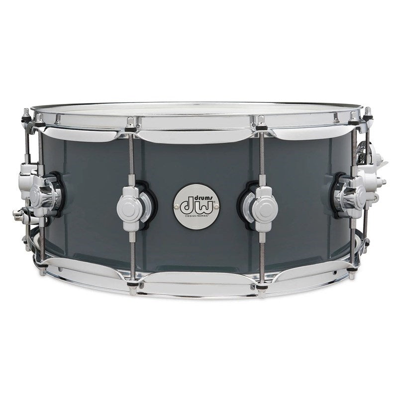 DDLG0614SSSG_[Design_Series_Maple_Snare，_14''×6''___Steel_Gray_Gloss_Lacquer]_01
