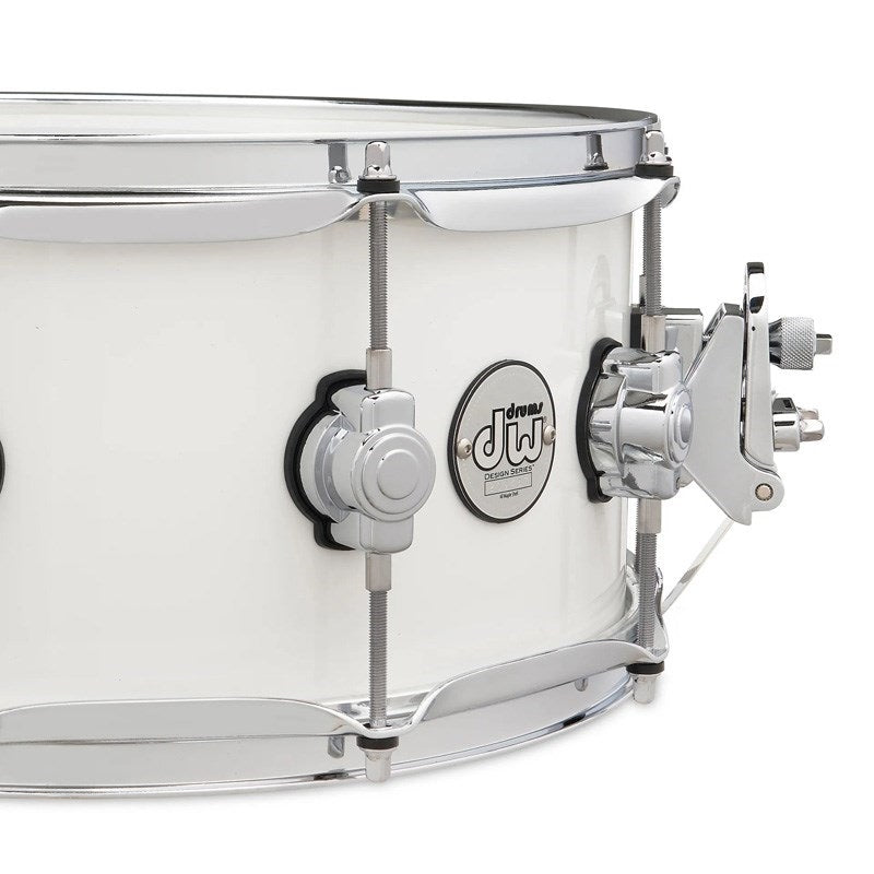 DDLG0614SSWH_[Design_Series_Maple_Snare，_14''×6''___White_Gloss_Lacquer]_02