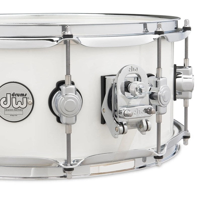 DDLG0614SSWH_[Design_Series_Maple_Snare，_14''×6''___White_Gloss_Lacquer]_03