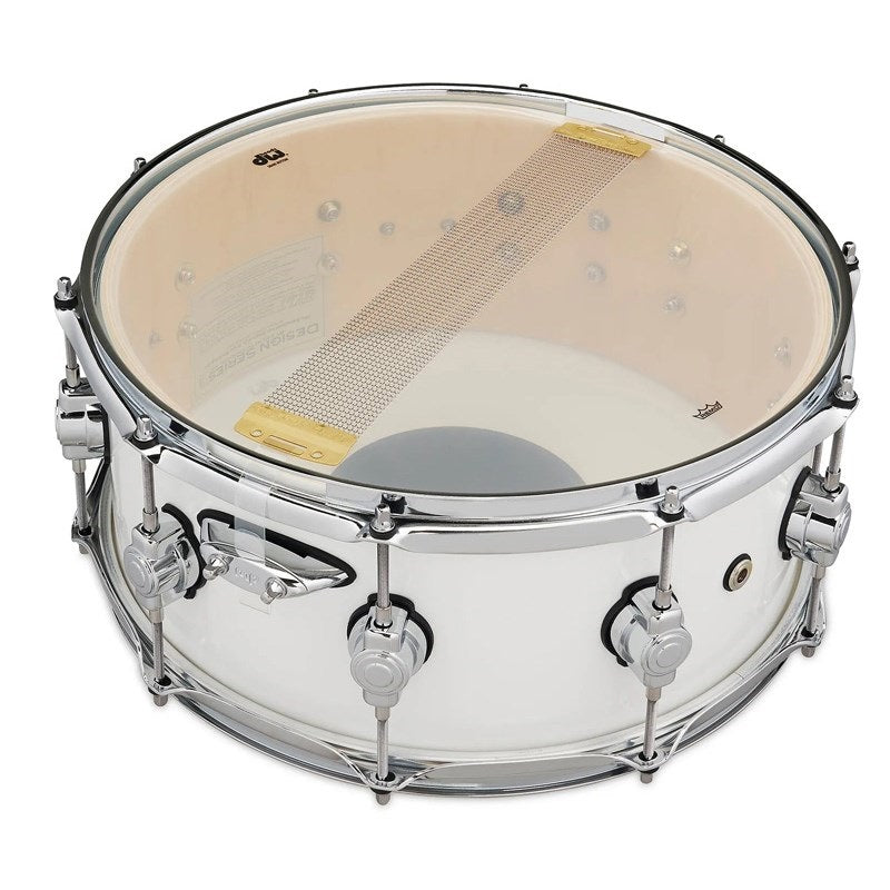 DDLG0614SSWH_[Design_Series_Maple_Snare，_14''×6''___White_Gloss_Lacquer]_04