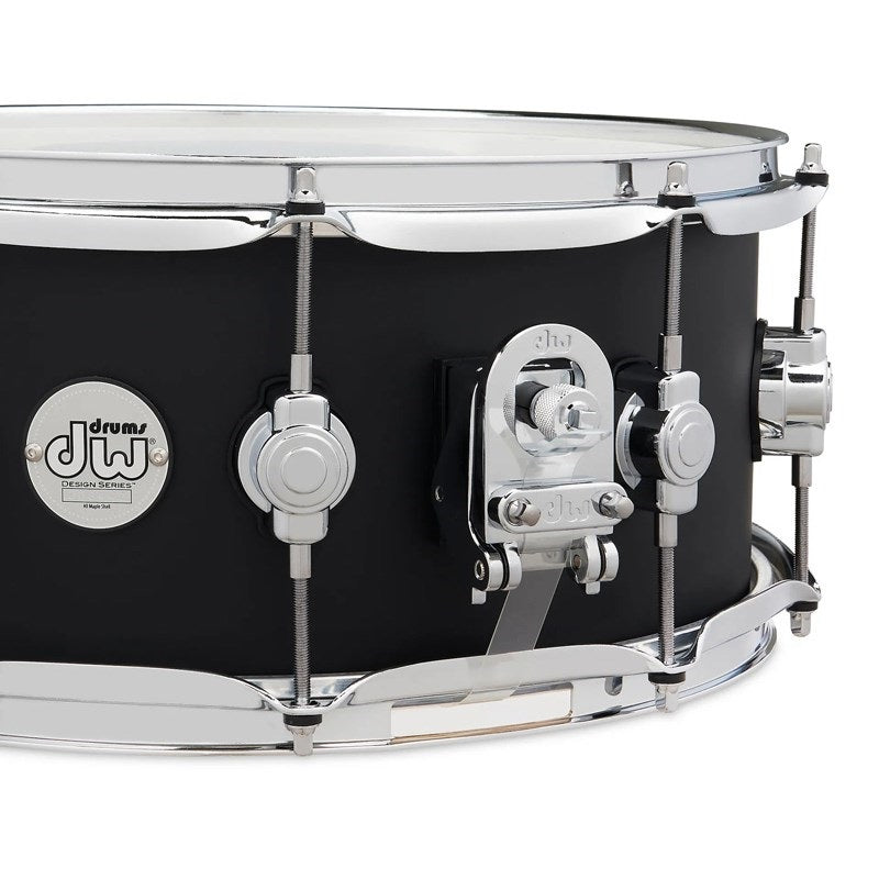 DDLM0614SSBL_[Design_Series_Maple_Snare，_14''×6''___Black_Satin]_03