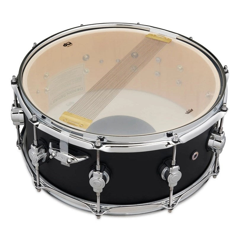 DDLM0614SSBL_[Design_Series_Maple_Snare，_14''×6''___Black_Satin]_04