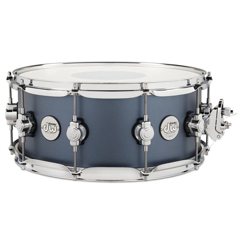 DDLM0614SSBS_[Design_Series_Maple_Snare，_14''×6''___Blue_Slate_Satin]_01