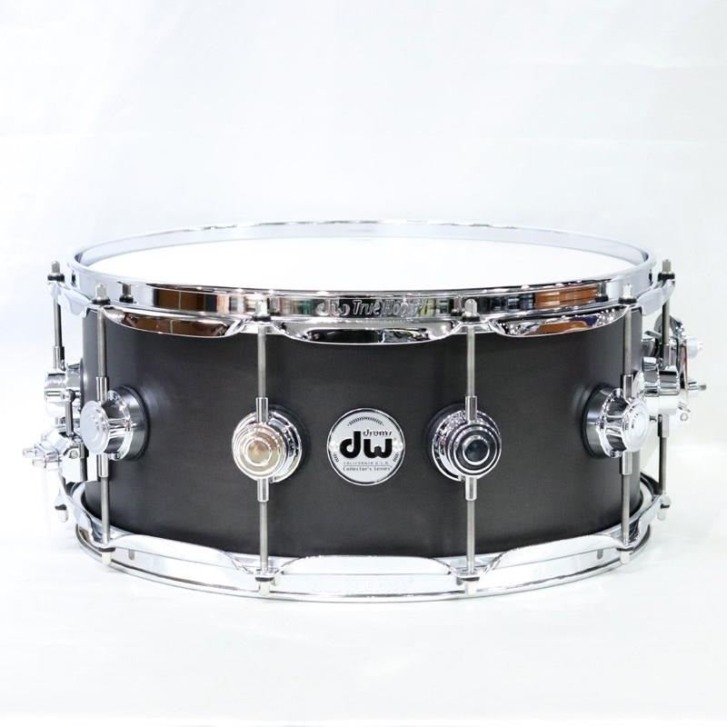 DRSO0614SSC107_[Collector's_Pure_Maple_Snare_Drum_Standard_Shell_14''×6''_-_Ebony_Satin_Oil]_01
