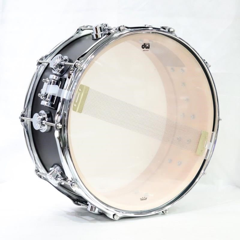DRSO0614SSC107_[Collector's_Pure_Maple_Snare_Drum_Standard_Shell_14''×6''_-_Ebony_Satin_Oil]_07