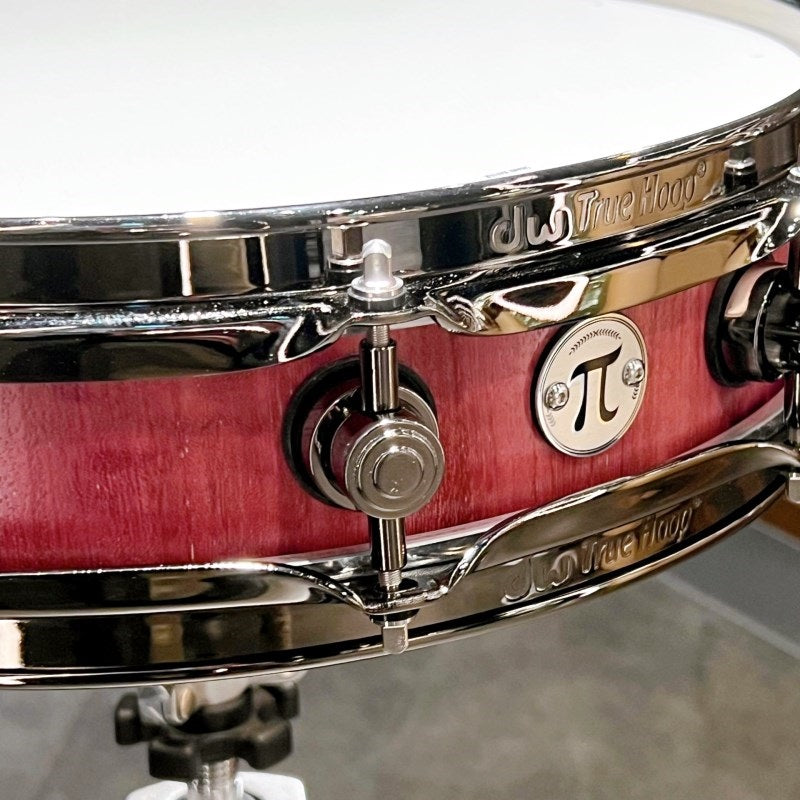DRU23114SSN101_[Collector's_PURE_Purpleheart_Pi_Snare_Drum___14_×_3_14___Natural_Satin_Oil_w_Black_Nickel_Hardware]_04