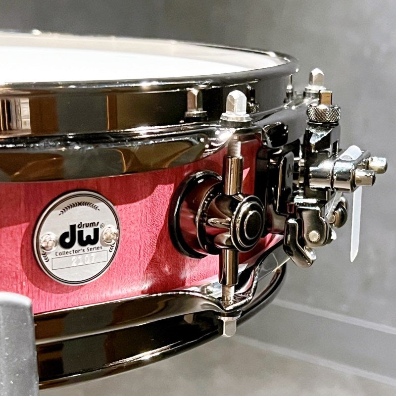 DRU23114SSN101_[Collector's_PURE_Purpleheart_Pi_Snare_Drum___14_×_3_14___Natural_Satin_Oil_w_Black_Nickel_Hardware]_05