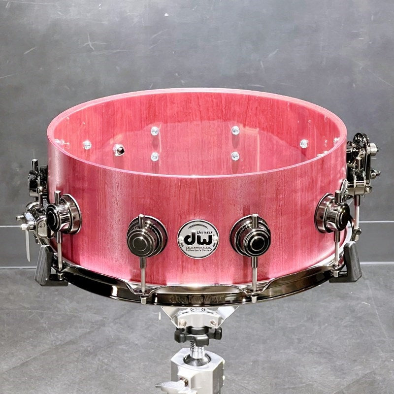 DRU25514SSN101_[Collector's_PURE_Purpleheart_Snare_Drum___14_×_5_5___Natural_Satin_Oil_w_Black_Nickel_Hardware]_04
