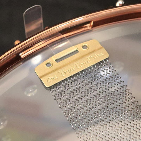 DRVD6514SVPBK_[Collector's_Satin_Black_Over_Brass_Snare_14''×6_5''___Copper_Finish_Hardware]_[First_time_in_Japan___Custom-made_item]_06
