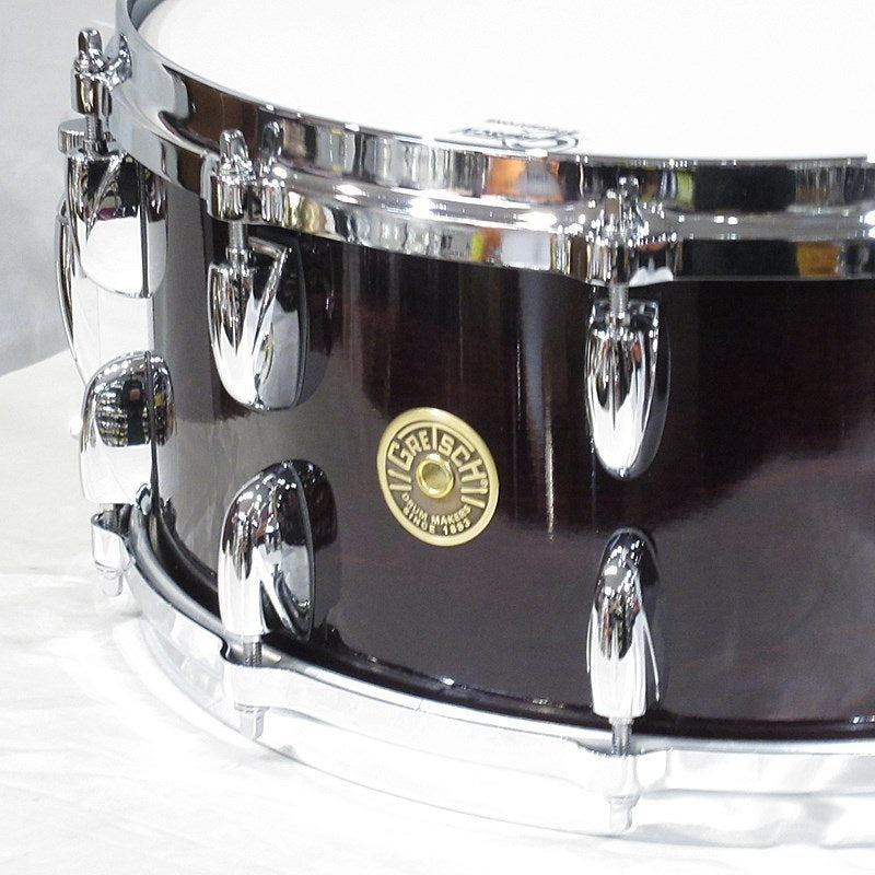 DX_Snare_Bag_Included!_GRGL-6514S-2CL_DKWN_[USA_Custom_Snare_Drum_14__x_6_5__-_Dark_Walnut_Gloss]_[In-Store_Special_Price]_02