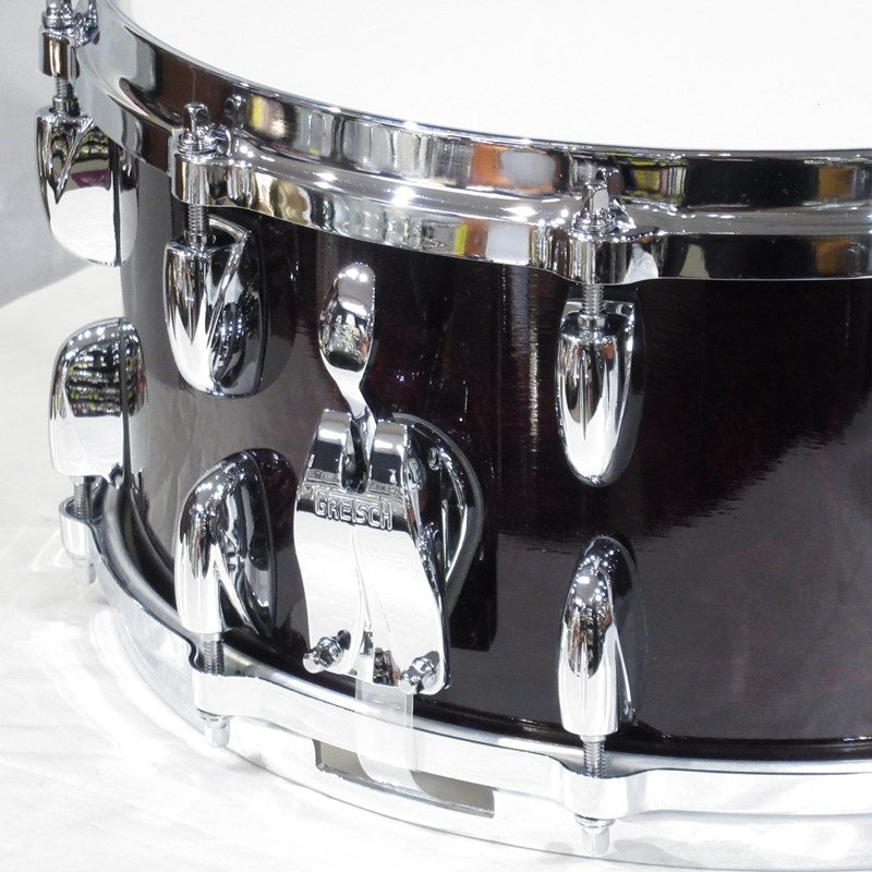 DX_Snare_Bag_Included!_GRGL-6514S-2CL_DKWN_[USA_Custom_Snare_Drum_14__x_6_5__-_Dark_Walnut_Gloss]_[In-Store_Special_Price]_03