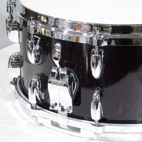 DX_Snare_Bag_Included!_GRGL-6514S-2CL_DKWN_[USA_Custom_Snare_Drum_14__x_6_5__-_Dark_Walnut_Gloss]_[In-Store_Special_Price]_03