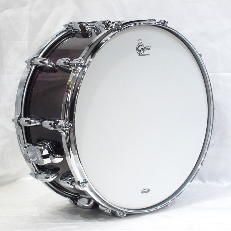 DX_Snare_Bag_Included!_GRGL-6514S-2CL_DKWN_[USA_Custom_Snare_Drum_14__x_6_5__-_Dark_Walnut_Gloss]_[In-Store_Special_Price]_05