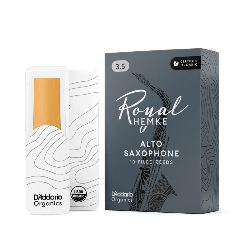 D'Addario_Woodwinds_Organic_Royal_Hemke_Alto_Saxophone_Reed_(Hardness__3_5)_01