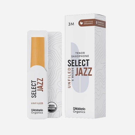 D'Addario_Woodwinds_Organic_Select_Jazz_Unfiled_Cut_Tenor_Saxophone_Reed_(3M_Hardness)_01