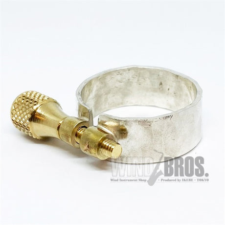 [Discontinued_Product_-_Clearance_Sale]_Gotts_Solid_Silver_Rubber_Ligature_for_Alto_Saxophone_C_Melody_Saxophone_[Autumn_Super_Sale]_02