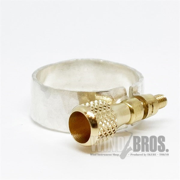 [Discontinued_Product_-_Clearance_Sale]_Gotts_Solid_Silver_Rubber_Ligature_for_Tenor_Saxophone_[Autumn_Super_Sale]_03