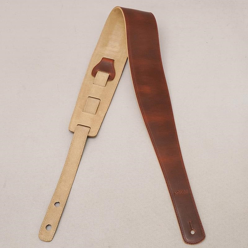[Domestic_Genuine_Leather_Strap]_HORWEEN_(Timber)___STANDARD___M-Size_(Tail_strap_for_acoustic-electric_guitars)_03