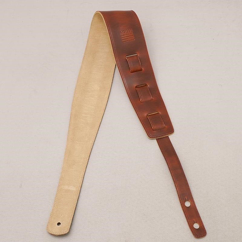 [Domestic_Genuine_Leather_Strap]_HORWEEN_(Timber)___STANDARD___M-Size_(Tail_strap_for_acoustic-electric_guitars)_04