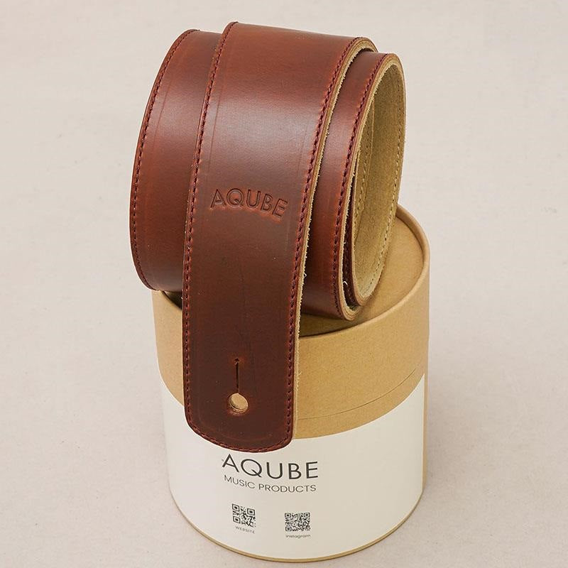 [Domestic_Genuine_Leather_Strap]_HORWEEN_(Timber)___STANDARD___M-Size_(Tail_strap_for_acoustic-electric_guitars)_05