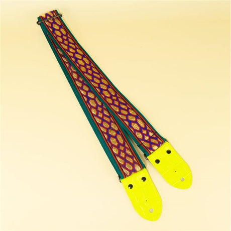 Dragon_Scale_Guitar_Strap_Green_02