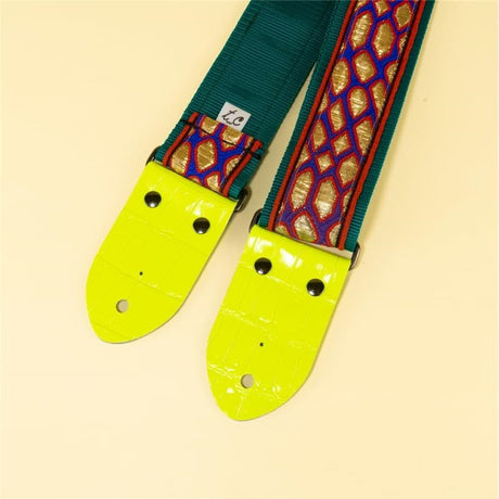 Dragon_Scale_Guitar_Strap_Green_04