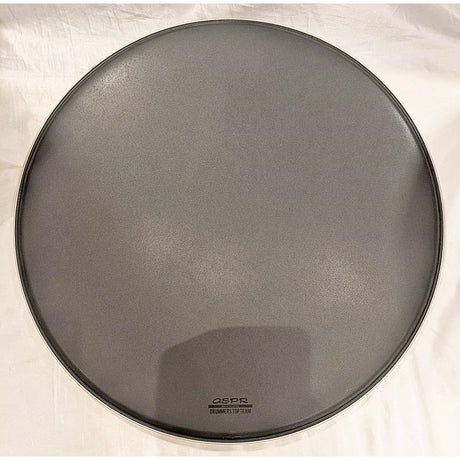 Drummers_Top_Team_x_ASPR_22-inch_Bass_Drum_Front_Head_(Black，_with_Ring_Mute)_[DTTBD22R-BK]_01