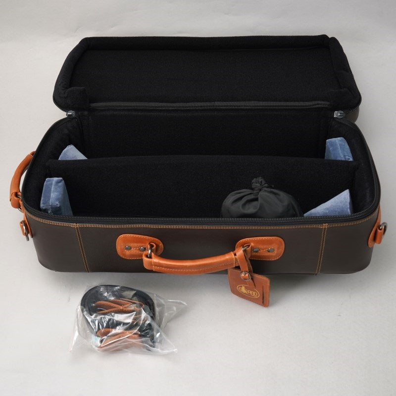 Elite_Series_4-ECLCN-V_Trumpet_Double_Compact_Case，_Leather，_Dark_Brown_x_Brown_03