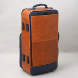 Elite_Series_5-ECLV-NB_Trumpet_Triple_Compact_Case，_Leather，_Brown_x_Blue_02