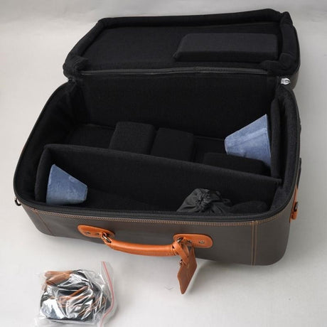 Elite_Series_9-ECLCN-V_Compact_Case_for_Trumpet_and_Flugelhorn，_Leather，_Dark_Brown_x_Brown_03