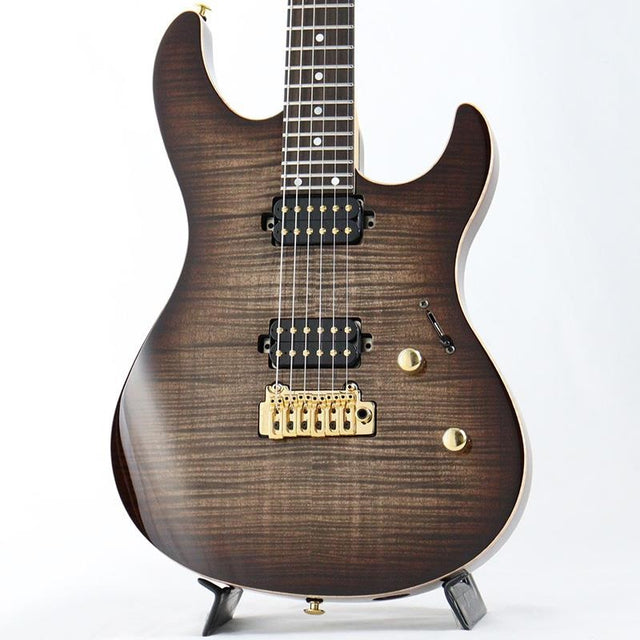 FUTURA-S_HH_AAAA_Flame_Maple_Top_(Dark_Brown_Burst_Matching_Head)_01