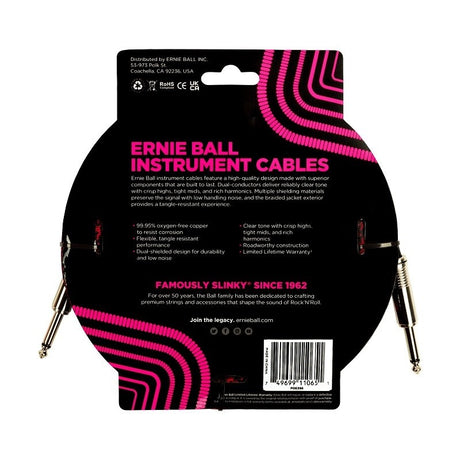 [Fall_Super_Sale]_Braided_Instrument_Cable_18ft_S_S_(Red_Black)_[#6396]_02