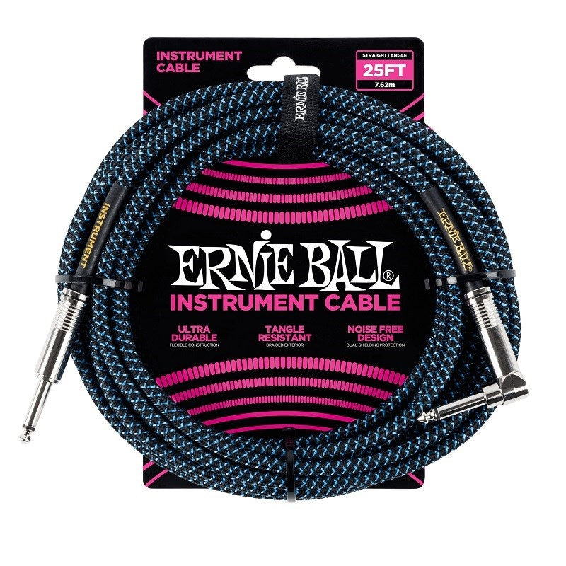 [Fall_Super_Sale]_Braided_Instrument_Cable_25ft_S_L_(Black_Blue)_[#6060]_01
