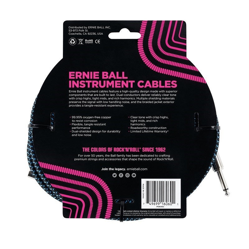[Fall_Super_Sale]_Braided_Instrument_Cable_25ft_S_L_(Black_Blue)_[#6060]_02