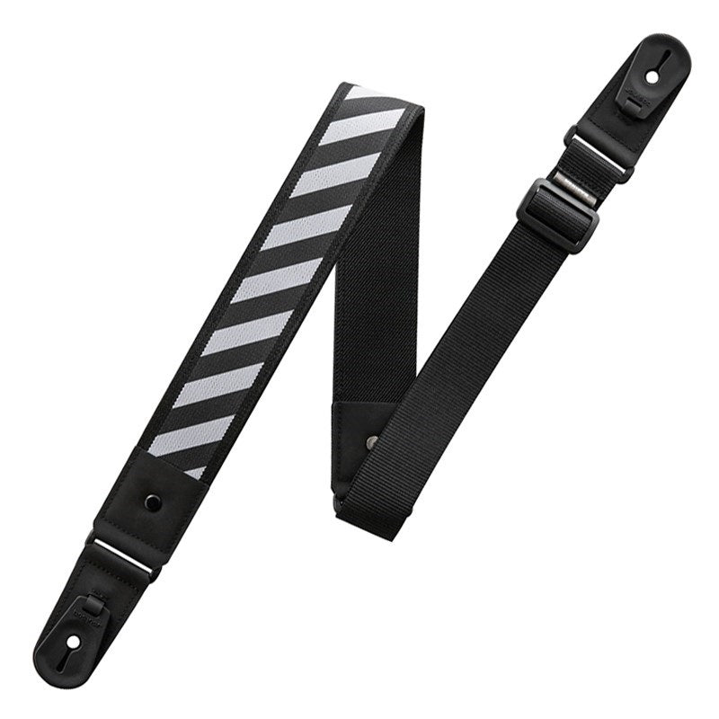 [Fall_Super_Sale]_DURA_GUITAR_STRAP_VG_HARDCORE_SERIES_WHITE_STRIPES_01