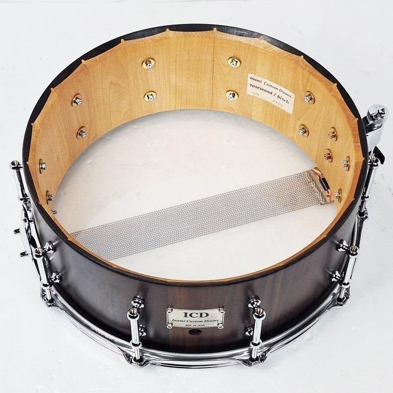 [Fall_Super_Sale]_ICD_Rose_Birch_Mix_Stave_Snare_Drum_14x5_5_[MADE_IN_JAPAN]_[In-Store_Display_Special_Price]_09