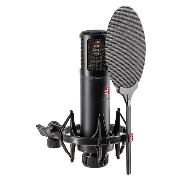 [Fall_Super_Sale]_[SE_Limited-Quantity_Promotion!]_sE2300_(Tri-directional_Condenser_Microphone)_with_Isolation_Pack_(Shock_Mount_&_Pop_Shield)_(SE_Electronics)_(Cardioid，_Omnidirectional，_Figure-8)_01