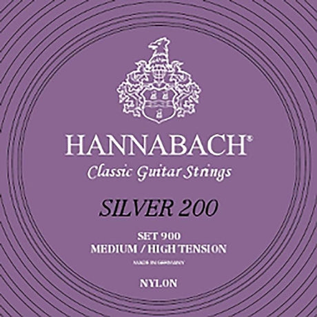 [Final_Clearance]_Classical_Guitar_Strings_Silver_200_Medium_High_Tension_Hannabach_01