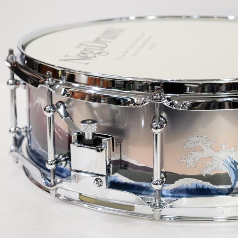 GNF-1450P_[1mm_Steel_14__x_5__Snare_Drum_-_Ginfuji]_[Made_in_Japan]_03