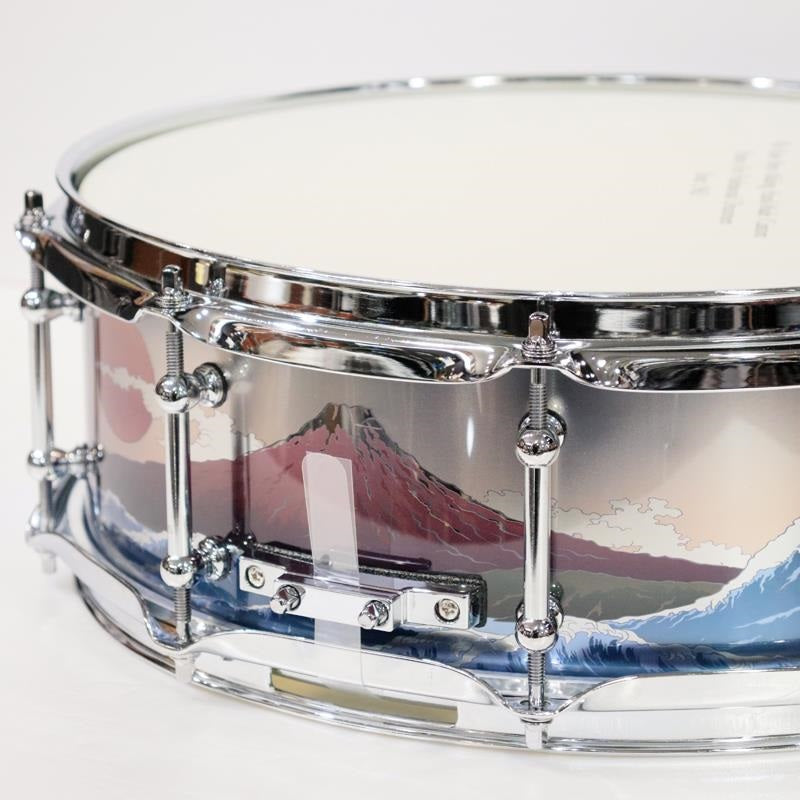GNF-1450P_[1mm_Steel_14__x_5__Snare_Drum_-_Ginfuji]_[Made_in_Japan]_05