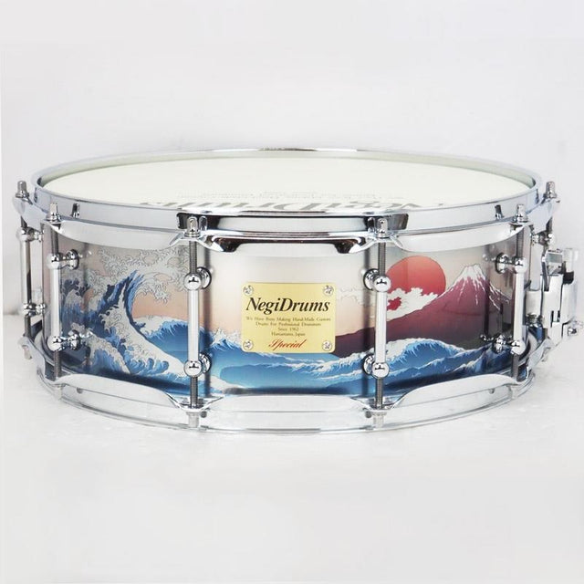 GNF-1450P_[1mm_Steel_14''x5''_Snare_Drum_-_Ginfuji]_[Made_in_Japan]_01