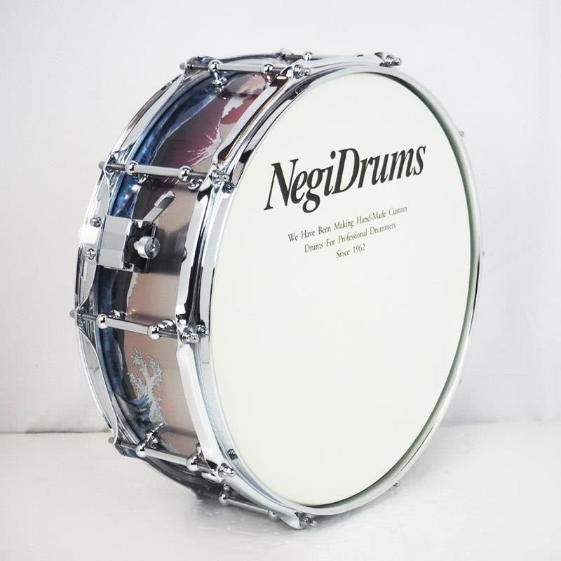 GNF-1450P_[1mm_Steel_14''x5''_Snare_Drum_-_Ginfuji]_[Made_in_Japan]_04