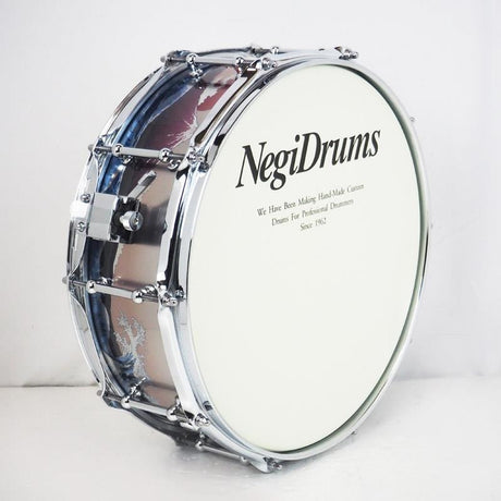 GNF-1450P_[1mm_Steel_14''x5''_Snare_Drum_-_Ginfuji]_[Made_in_Japan]_04