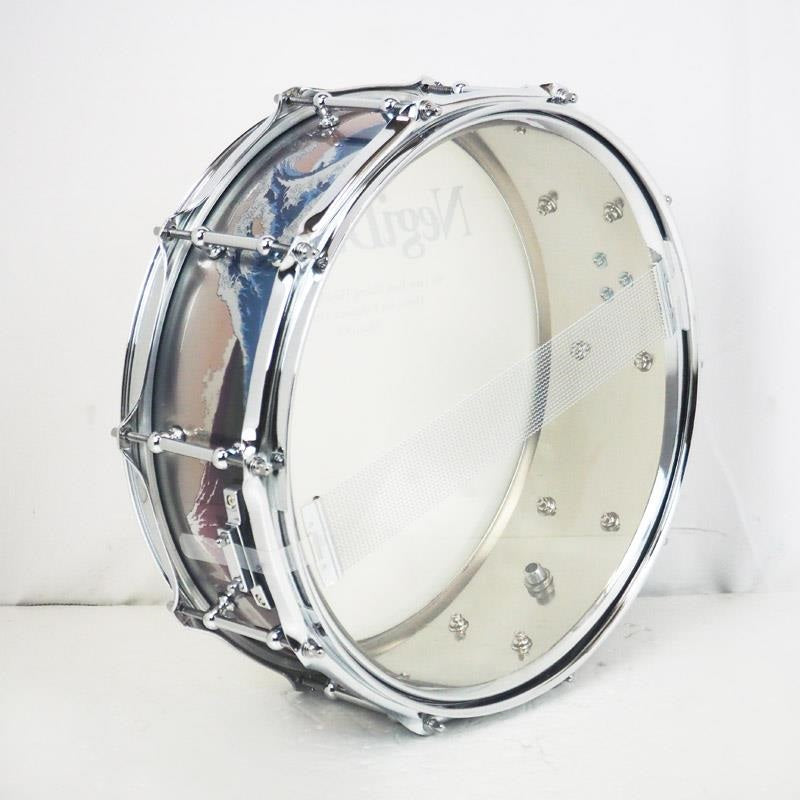 GNF-1450P_[1mm_Steel_14''x5''_Snare_Drum_-_Ginfuji]_[Made_in_Japan]_05