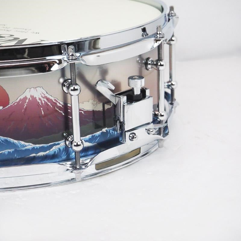 GNF-1450P_[1mm_Steel_14''x5''_Snare_Drum_-_Ginfuji]_[Made_in_Japan]_06