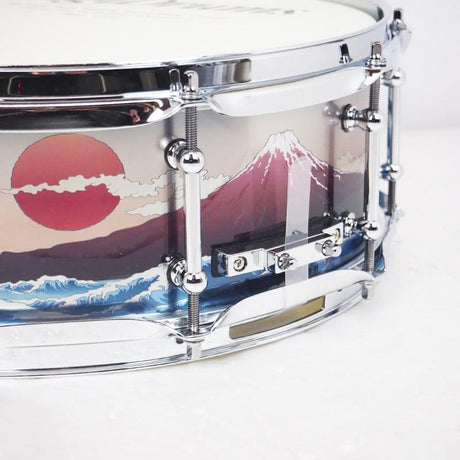GNF-1450P_[1mm_Steel_14''x5''_Snare_Drum_-_Ginfuji]_[Made_in_Japan]_07