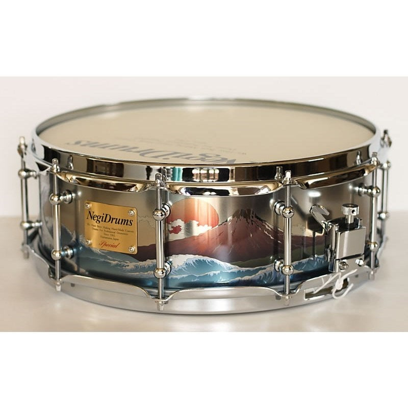 GNFJ-1450PI_[1_2mm_Steel_14_x5__Snare_Drum_-_Ginfuji]_[Made_in_Japan]_01