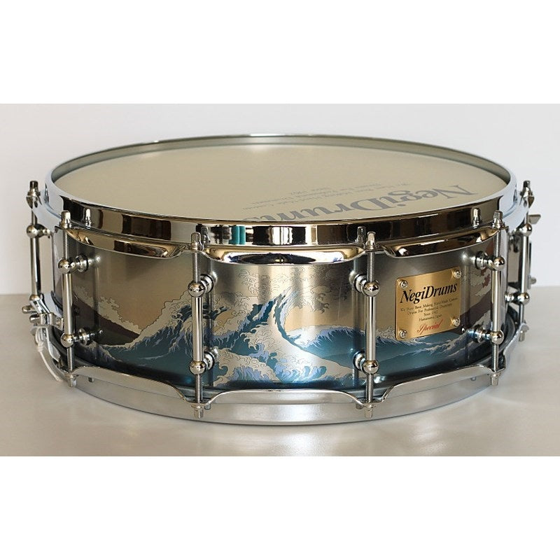 GNFJ-1450PI_[1_2mm_Steel_14_x5__Snare_Drum_-_Ginfuji]_[Made_in_Japan]_02