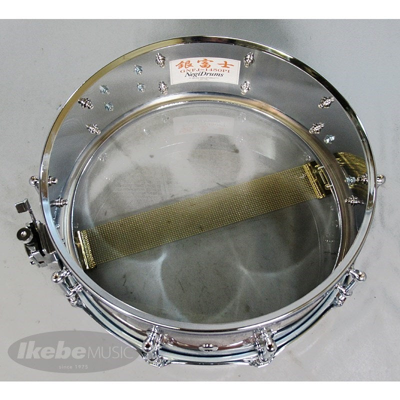 GNFJ-1450PI_[1_2mm_Steel_14_x5__Snare_Drum_-_Ginfuji]_[Made_in_Japan]_04