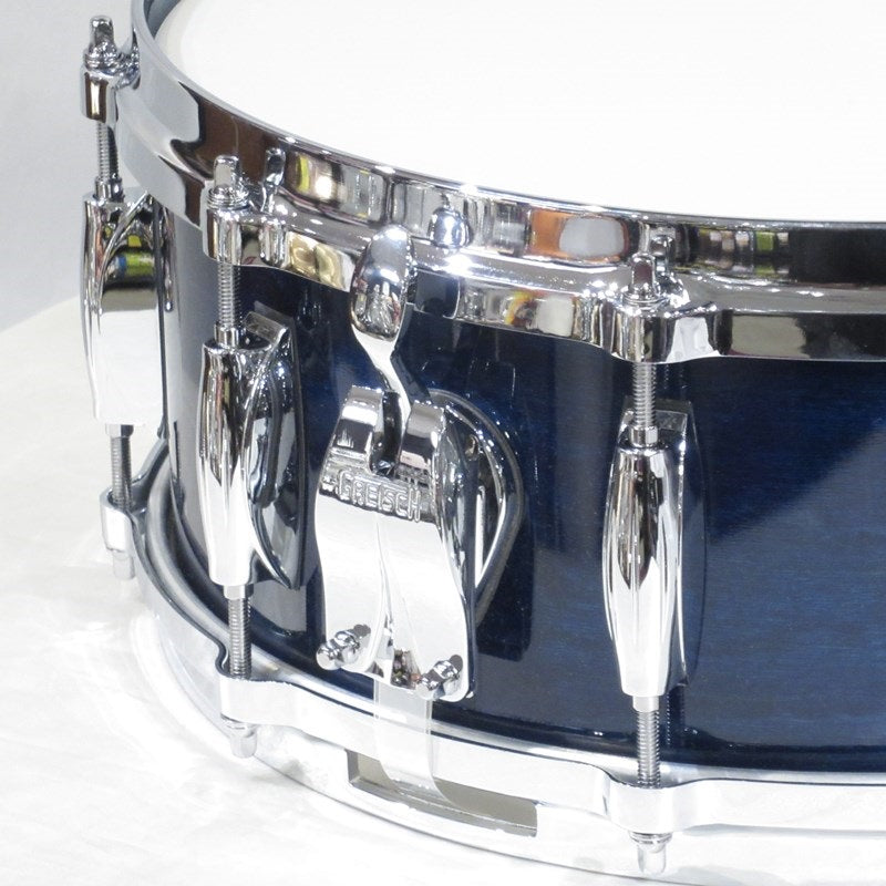GRGL-5514S-1CL_ABG_[USA_Custom_Snare_Drum_14__x_5_5__-_Azure_Blue_Gloss]_[Includes_DX_Snare_Bag!]_03
